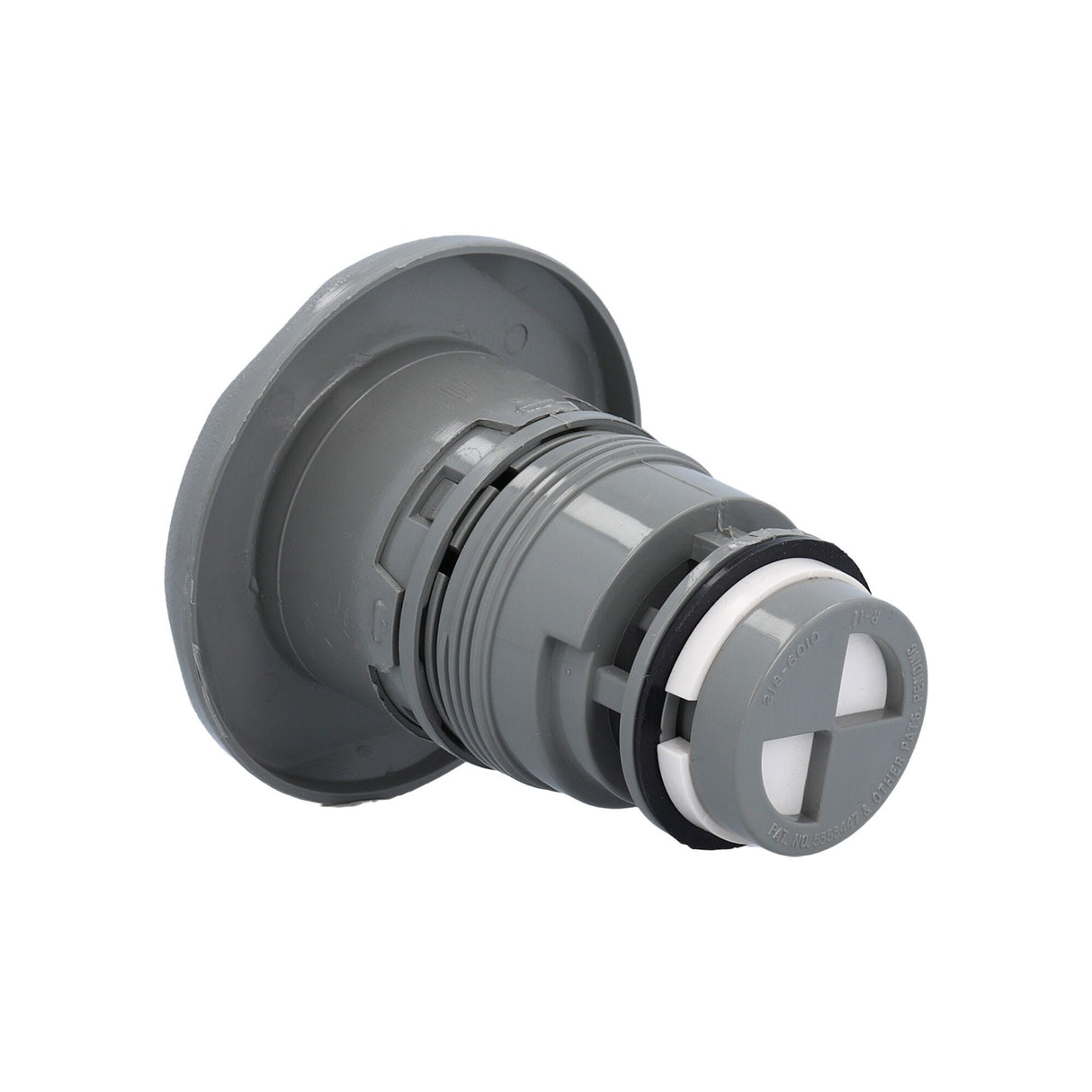 Jet Internal, Waterway Poly, Roto, 3-1/2" Face, 5-Scallop, Gray : 210-6517