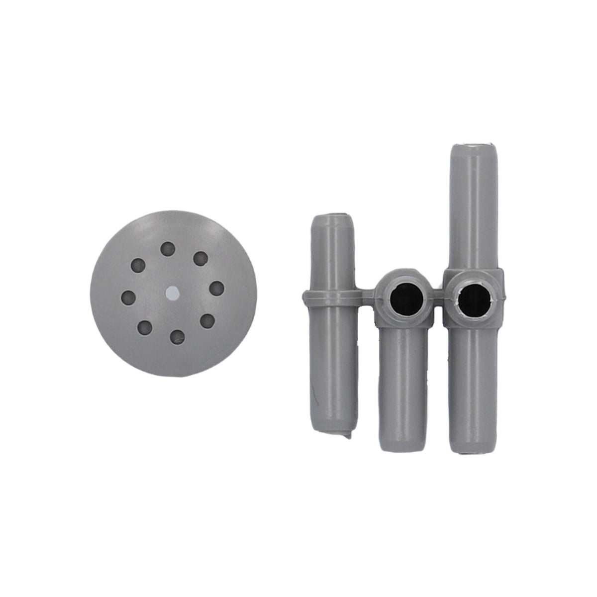 Air Injector, Waterway Multi-Body, 3/8" Barb, Gray : 670-2607