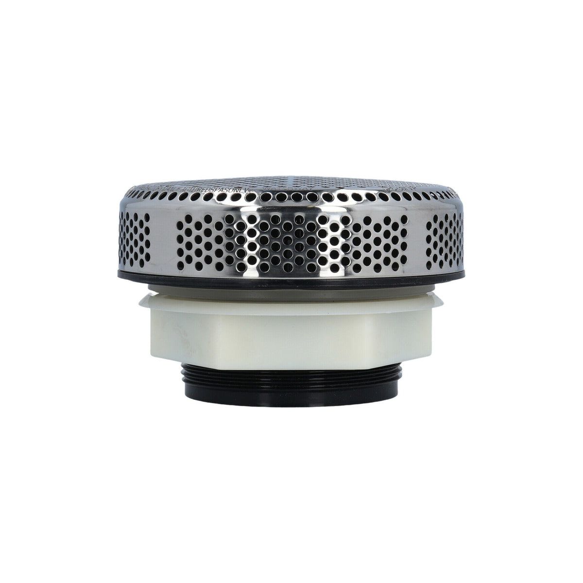Suction Assembly, Waterway, 5" Super Hi-Flo, 2-1/2" Slip, Stainless Steel : 640-3790SV