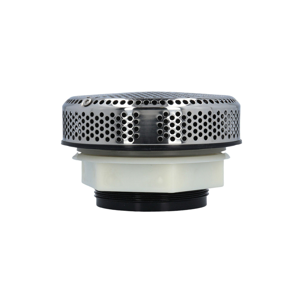 Suction Assembly, Waterway, 5" Super Hi-Flo, 2-1/2" Slip, Stainless Steel : 640-3790SV