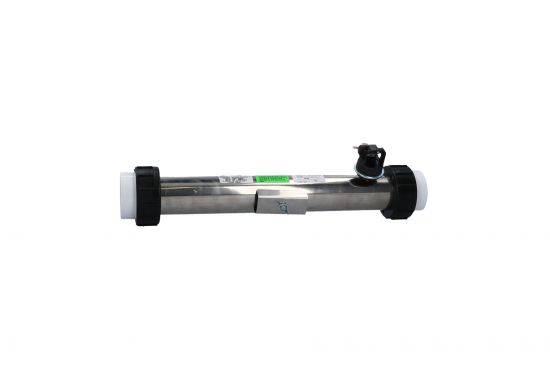 Heater Assembly, M1/M2/M3 Generic, 5.5kW, 230V, 2" x 15"Long, w/ Pressure Switch, Tailpieces : C2550-0535-TPS