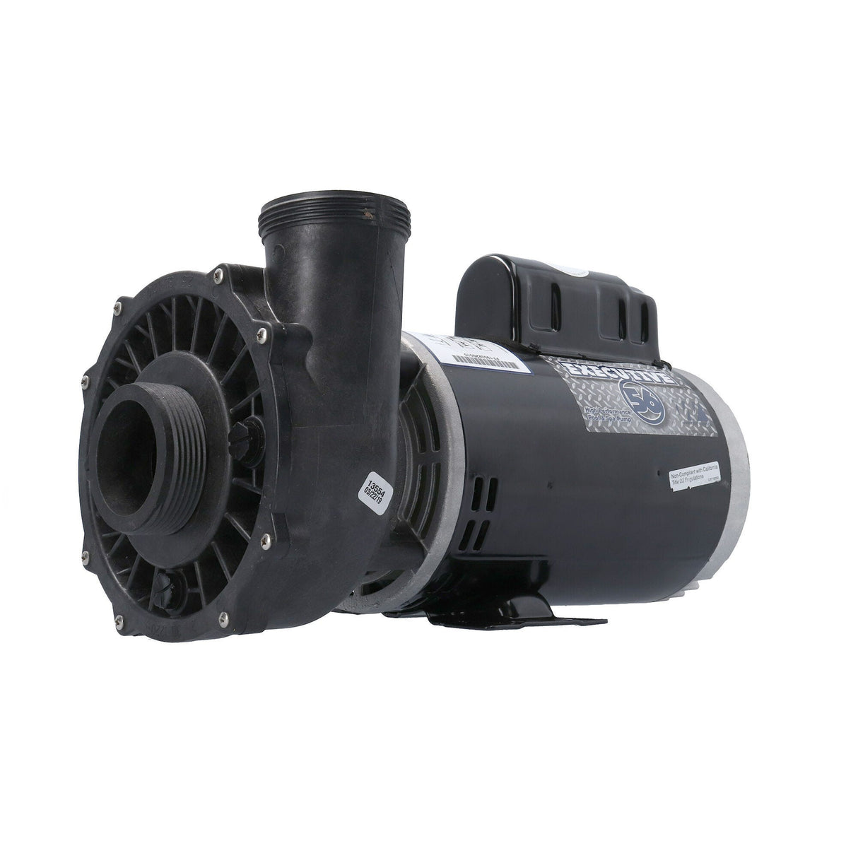 Pump, Waterway Executive 56, 4.0HP, 230V, 12.0/4.4A, 2-Speed, 2"MBT, SD, 56-Frame : 3721621-1D