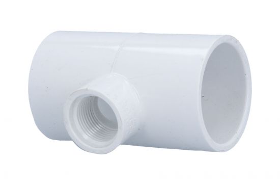 Reducing Tee, 1-1/2" Slip x 3/4" Fpt x 1-1/2" Slip : 402-210