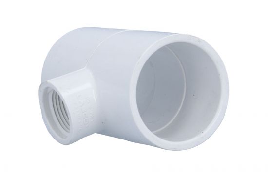 Reducing Tee, 1-1/2" Slip x 3/4" Fpt x 1-1/2" Slip : 402-210
