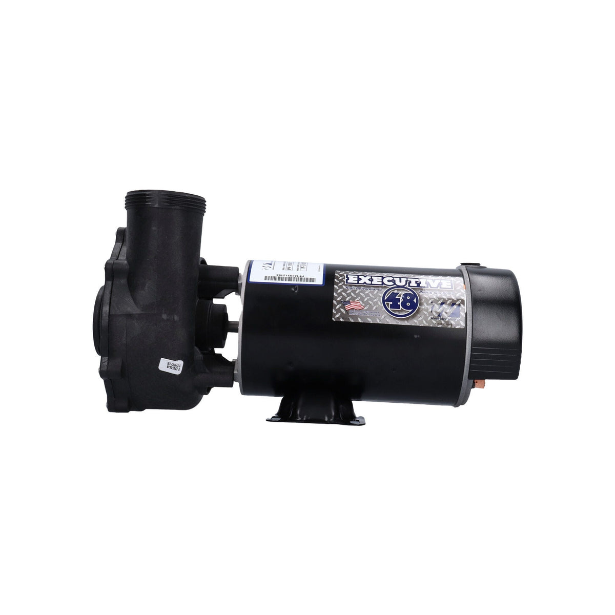 Pump, Waterway Executive 48, 2.0HP, 230V, 10.5/2.6A, 2-Speed, 2"MBT, SD, 48-Frame : 3420820-1A