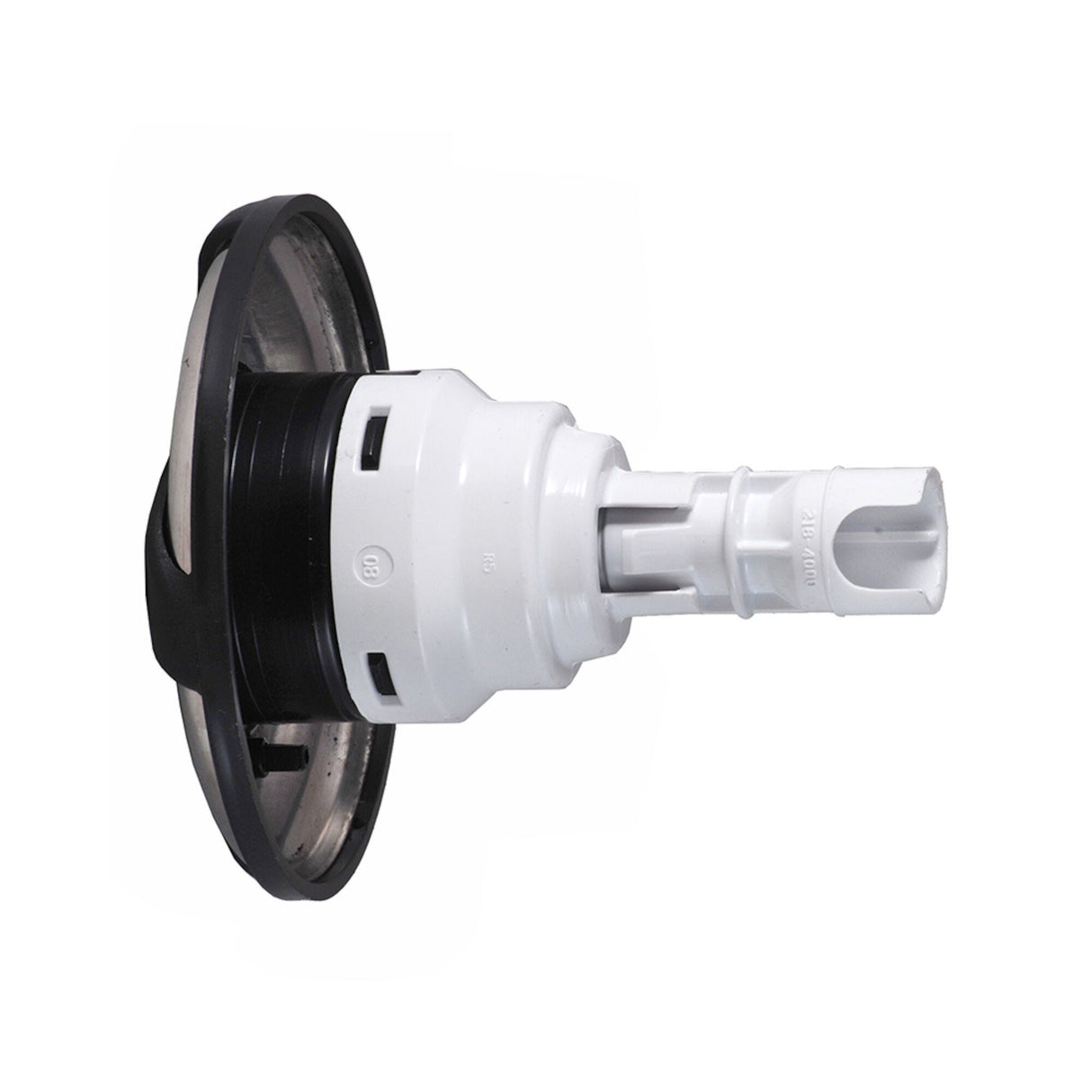 Jet Internal, Waterway Poly Storm, Directional, 4" Face, Swirl, Black/Stainless : 212-0471S
