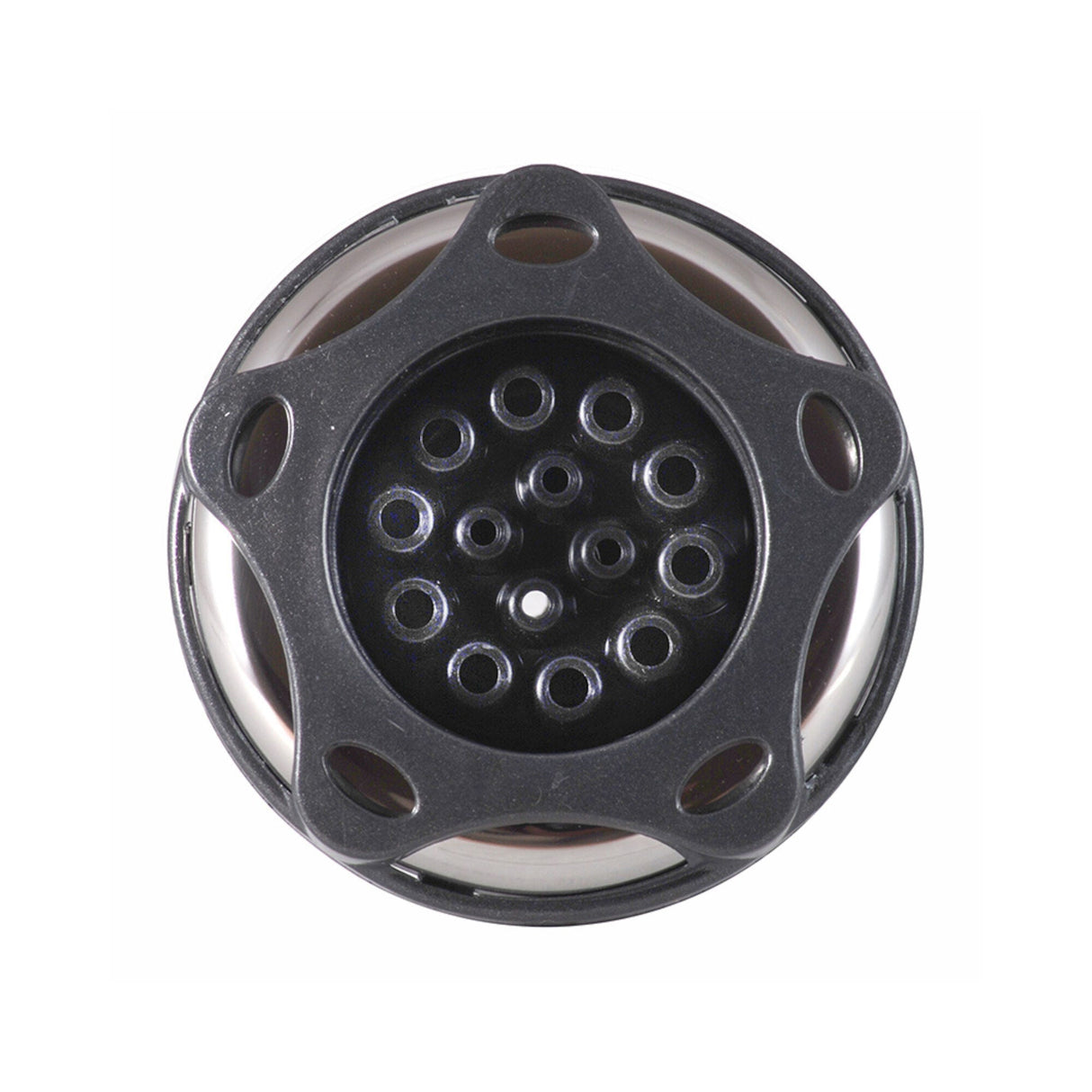 Jet Internal, Waterway Poly Storm, Multi-Massage, 3-3/8" Face, Revo, Dark Silver/Stainless : 212-3621-DSGSG