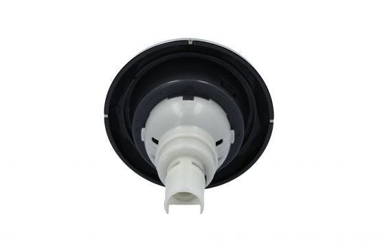 Jet Internal, CMP Hurricane 500, Twin Spin, 5" Face, Smooth, Graphite Gray w/ Stainless Escutcheon : 23552-042-000