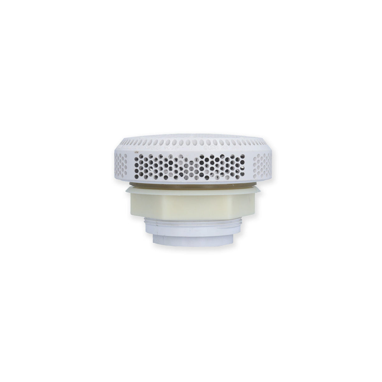 Suction Assembly, Waterway, VGB, Super Hi-Flo, 5"Dia Cover, 2" Straight Nut, White : 640-3780V