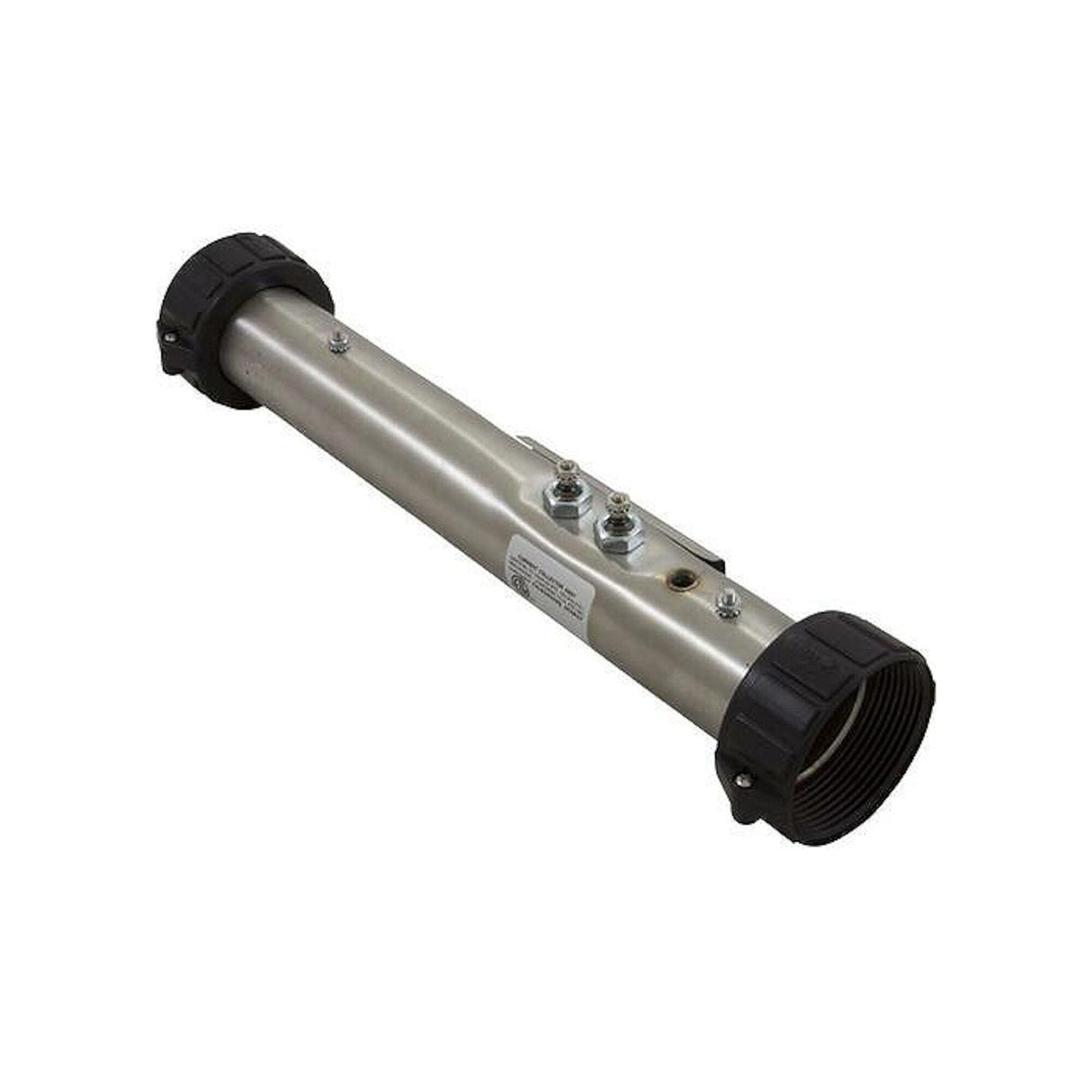 Heater Assy,AP-1/1400/LX-15,Flo-Thru,SS,5.5kW,240V,2" x 15"L w/PS Tap,w/External T-Well,w/2 Mtg Studs: C2550-0056