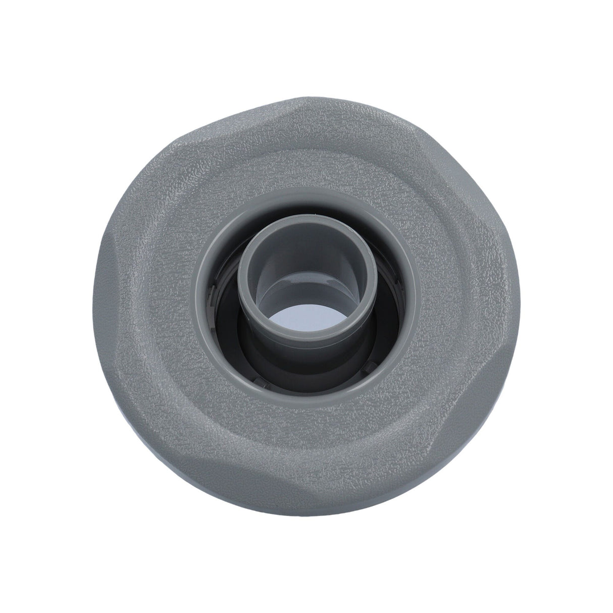 Jet Internal, Pentair Diverter Jet, Diverter Jet, 3-Port, 4-1/2" Face, Emerald Cut, 1" Orifice, Dark Gray : 474811WW