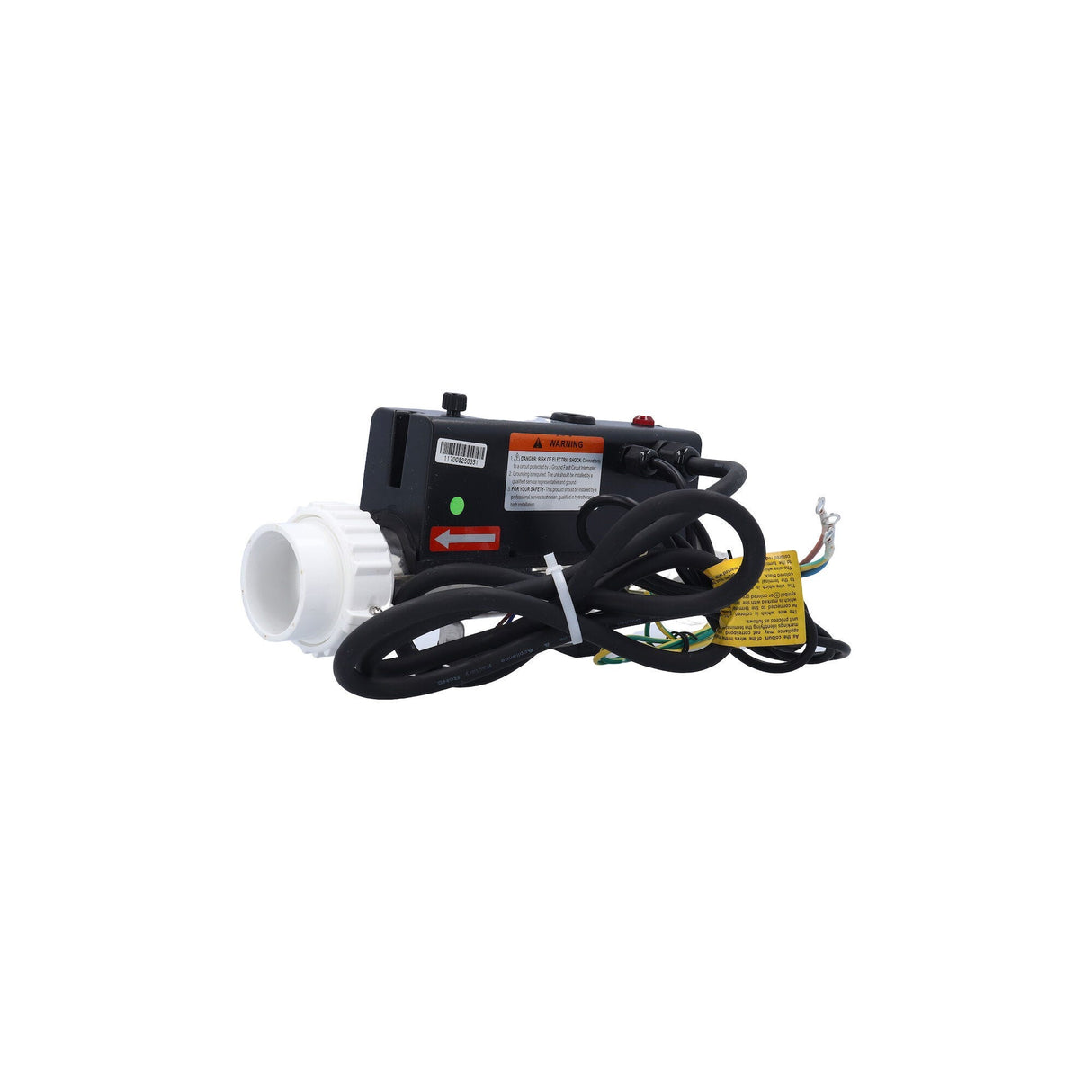 Heater Assembly, LX, Inline, 3.0kW, 10"Long, w/2 Pin Pressure Switch Cord, 1.5M Power Cord : H30-R1