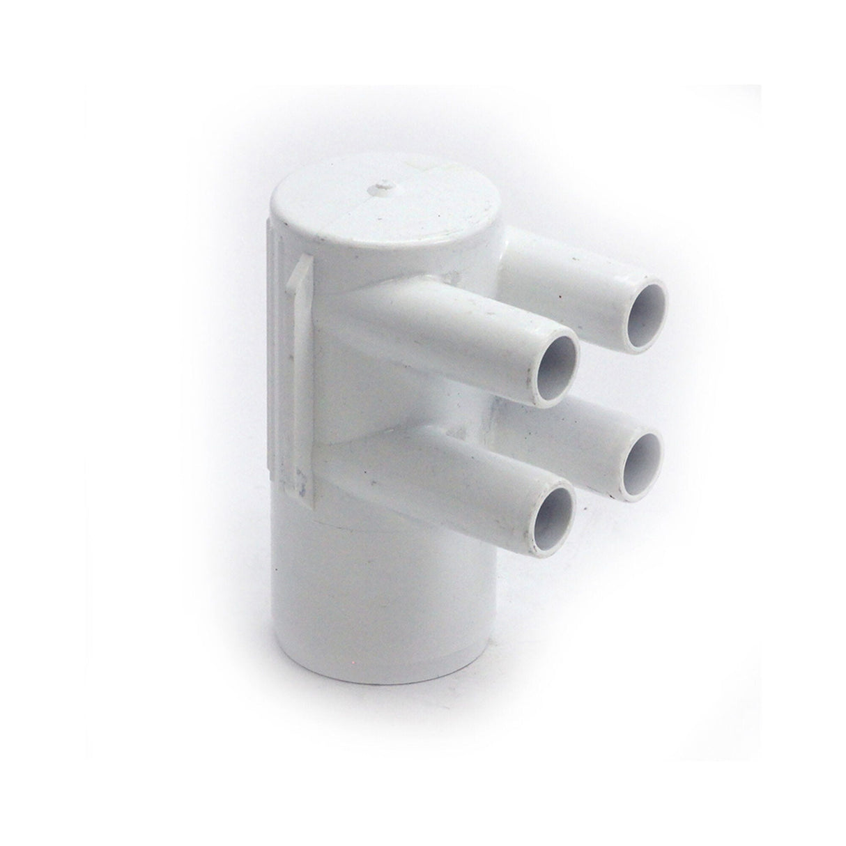 Manifold, PVC, Waterway ShurGrip, 2”SHR x Dead End x 4 3/4” SB Ports : 672-7710
