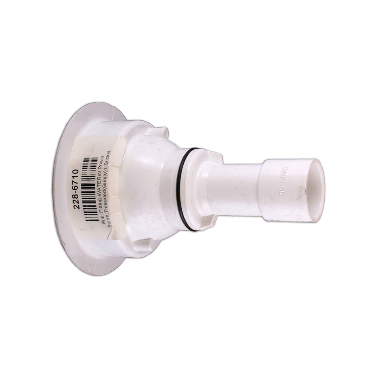 Wall Fitting,WATERW,Power Storm,ThreadedGunite1"Socket : 228-6710