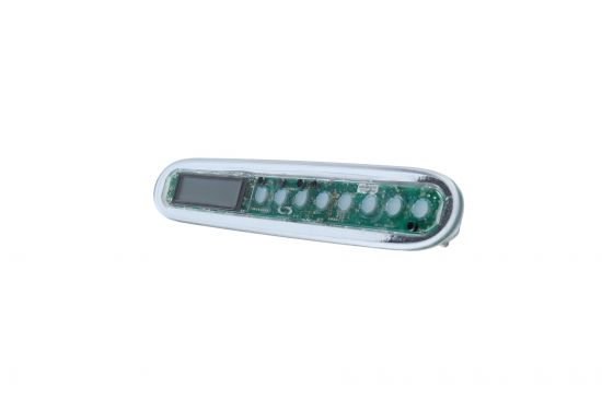 Spaside Control, Dimension One Gecko TSC24, 8-Button, LCD, No Overlay, 6 Pin & 4 Pin Plugs : 01580-0001