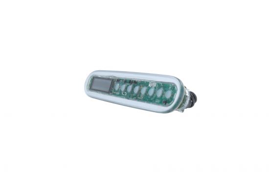 Spaside Control, Dimension One Gecko TSC24, 8-Button, LCD, No Overlay, 6 Pin & 4 Pin Plugs : 01580-0001
