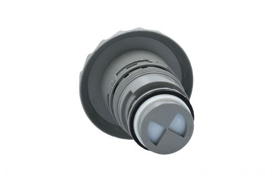 Jet Internal, Waterway Poly Jet, Adjustable Deluxe, Directional, 3-1/2" Face, Gray : 210-6087