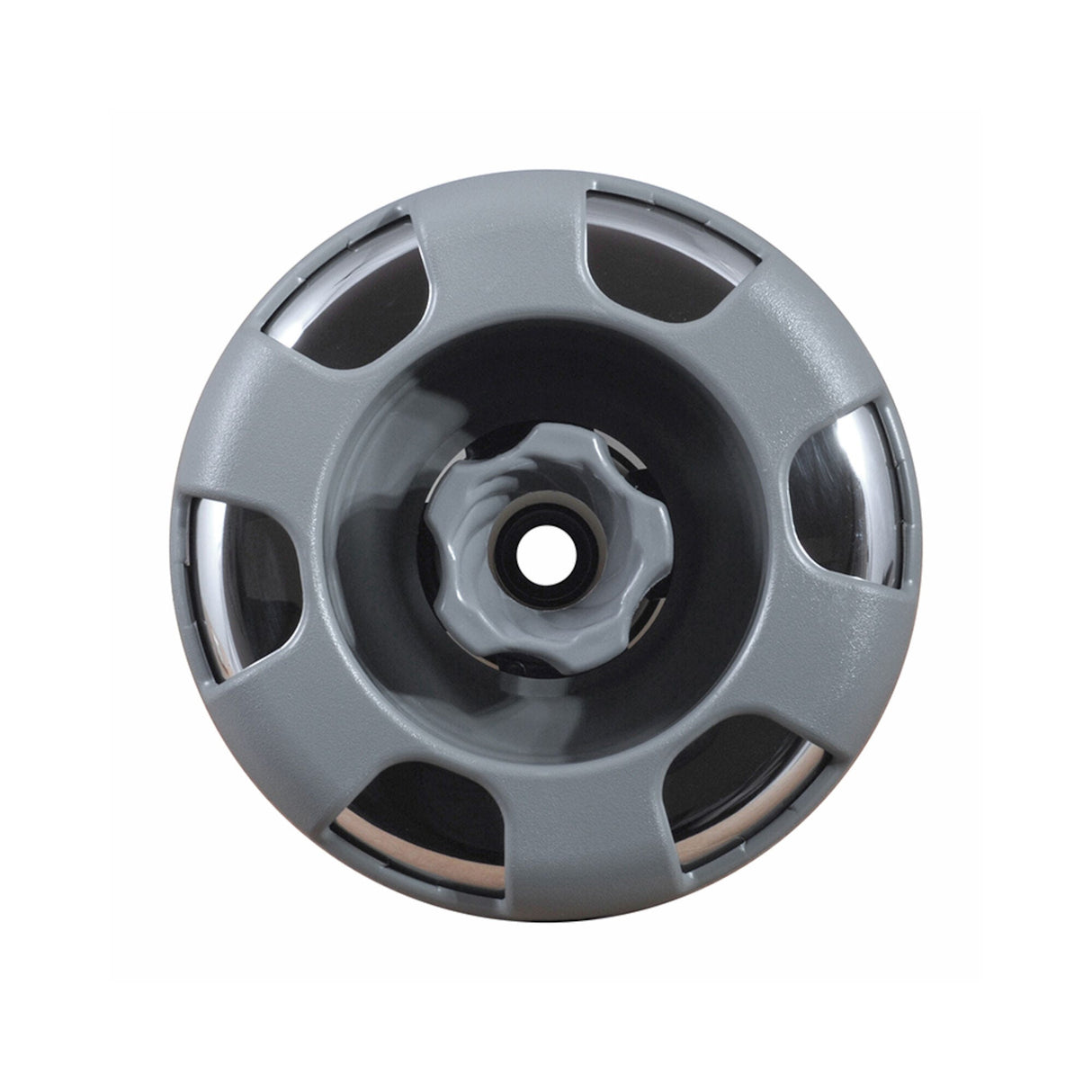 Jet Internal, Waterway Power Storm, Directional, 5" Face, 6-Spoke, Gray/Stainless : 212-7587S