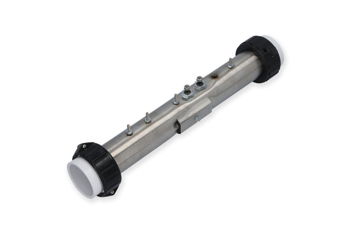 Heater Assembly, Gecko MSPA, 5.5kW, 230V, 2" x 15"Long w/External T-Well, Pressure Tap : C2550-0601ET