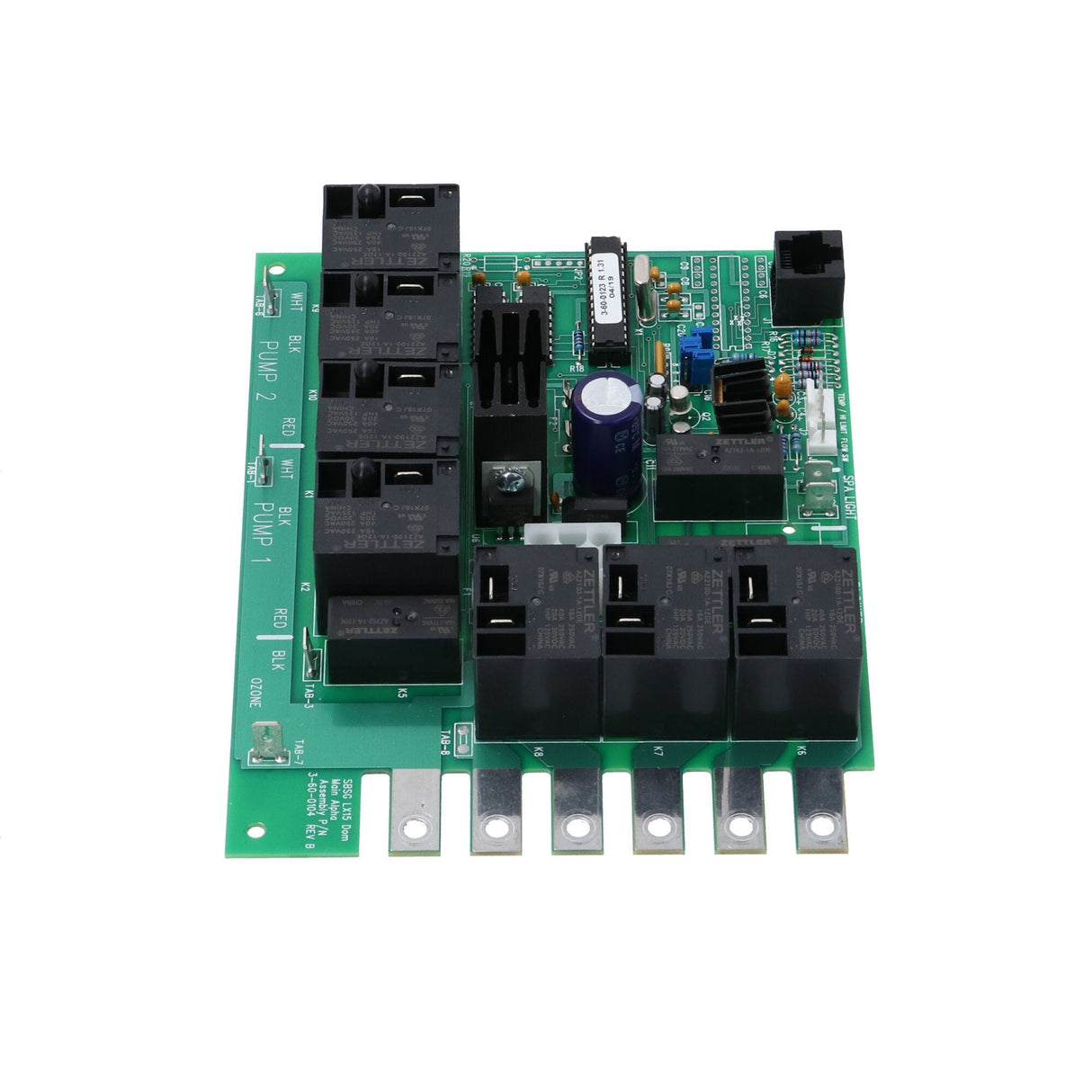 Circuit Board, Len Gordon, LX-15, Rev1.31, SBSG, Pre2001, No Circ : 3-60-0104