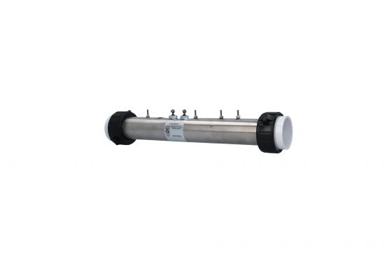 Heater Assembly, Gecko MSPA, 5.5kW, 230V, 2" x 15"Long w/External T-Well, Pressure Tap : C2550-0601ET