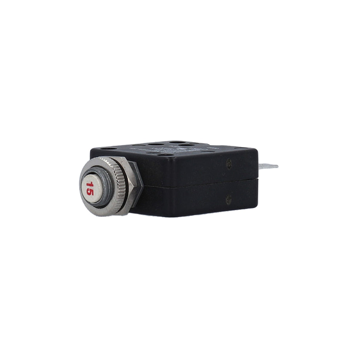 Circuit Breaker, Panel Mount, 15 Amp, 7/16"Diameter : HR1-15