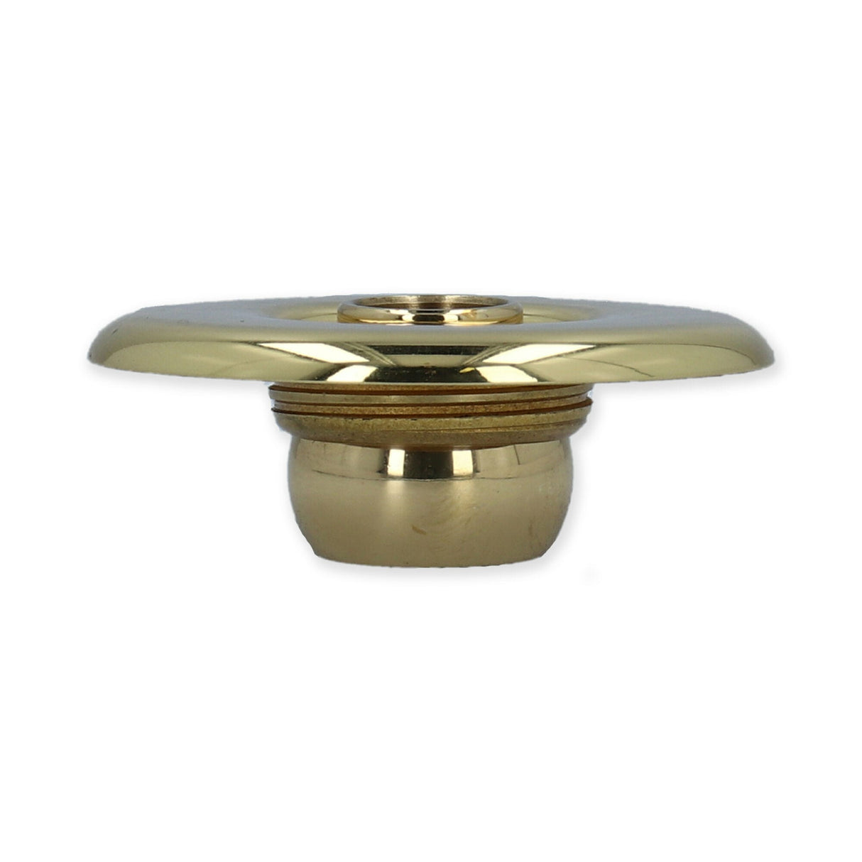 Escutcheon Assembly, Jet, HydroAir Slimline, w/ Eyeball, Metal Polished Brass : 10-3955MPB