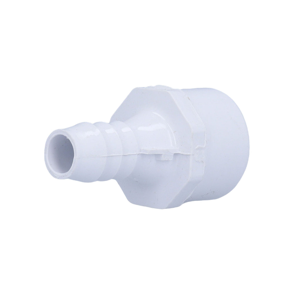 Fitting, PVC, Barb, 1-1/4"Spg/1"S x 3/4"RB : 672-4320