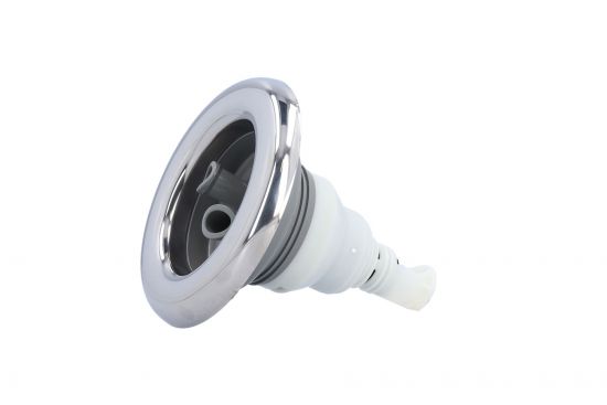 Jet Internal, Waterway, Power Storm, Thread In, Dual Rotating, 5" Face, Smooth, Stainless/Gray : 229-7617S