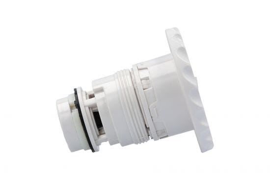 Jet Internal, Waterway Poly Jet, Adjustable Deluxe, Directional, 3-1/2" Face, White : 210-6080