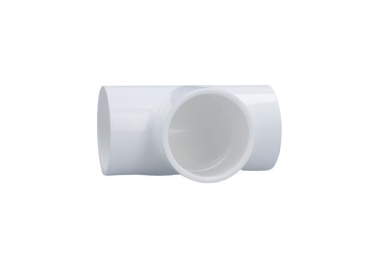 Fitting, PVC, Slip Tee, 2"S x 2"S x 2"S : 401-020