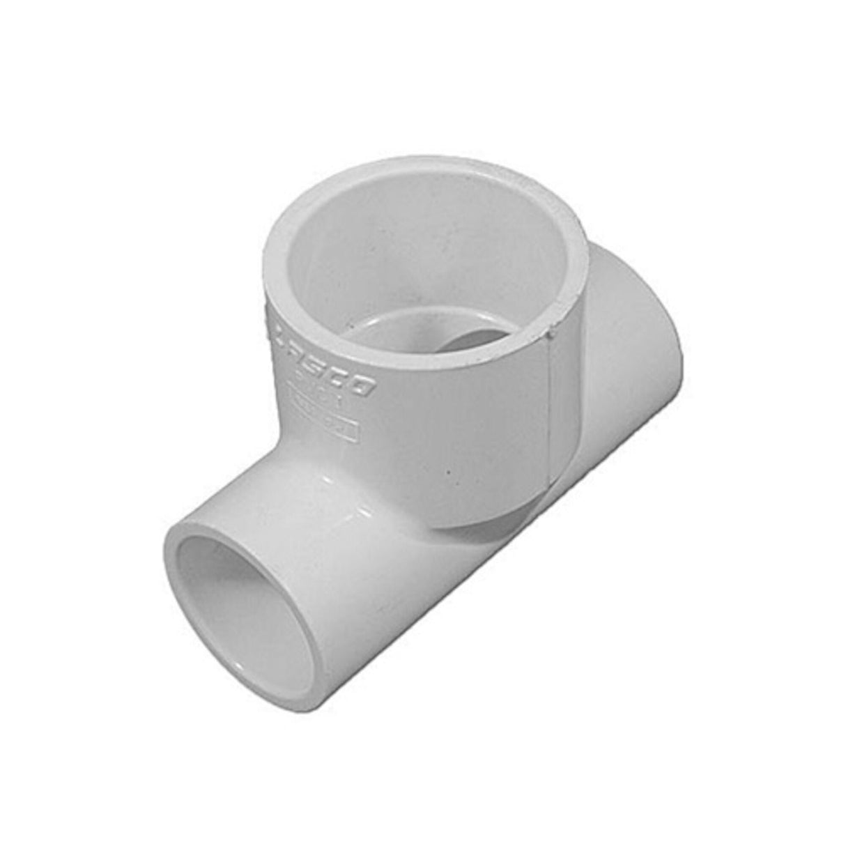 Fitting, PVC, Reducing Slip Tee, 1"S x 1"S x 1-1/2"S : 413-2030
