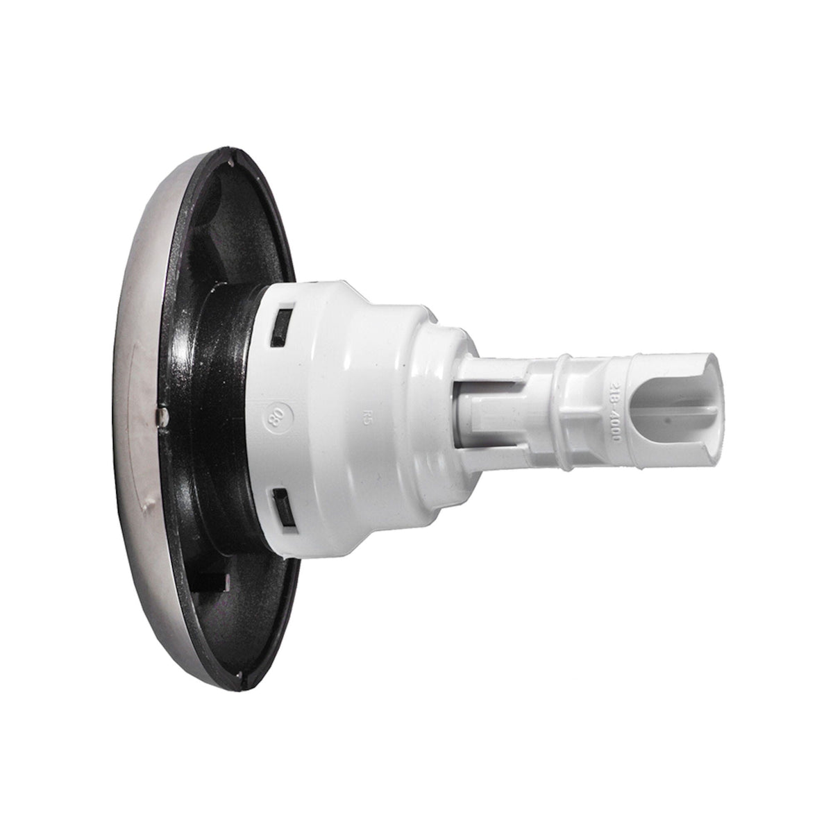 Jet Internal, Waterway Poly Storm, Multi-Massage, 4" Face, Smooth, Dark Silver/Stainless : 212-8299-DSGS