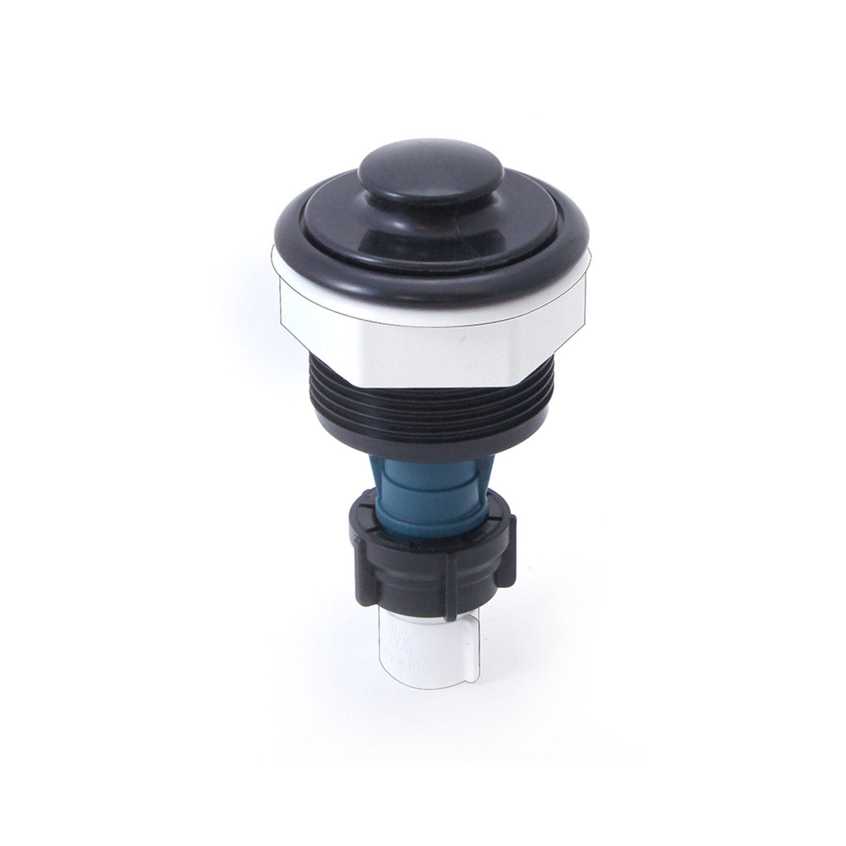 Drain Valve, Waterway Hose Drain w/ Niche, 1/2", Black : 400-3031