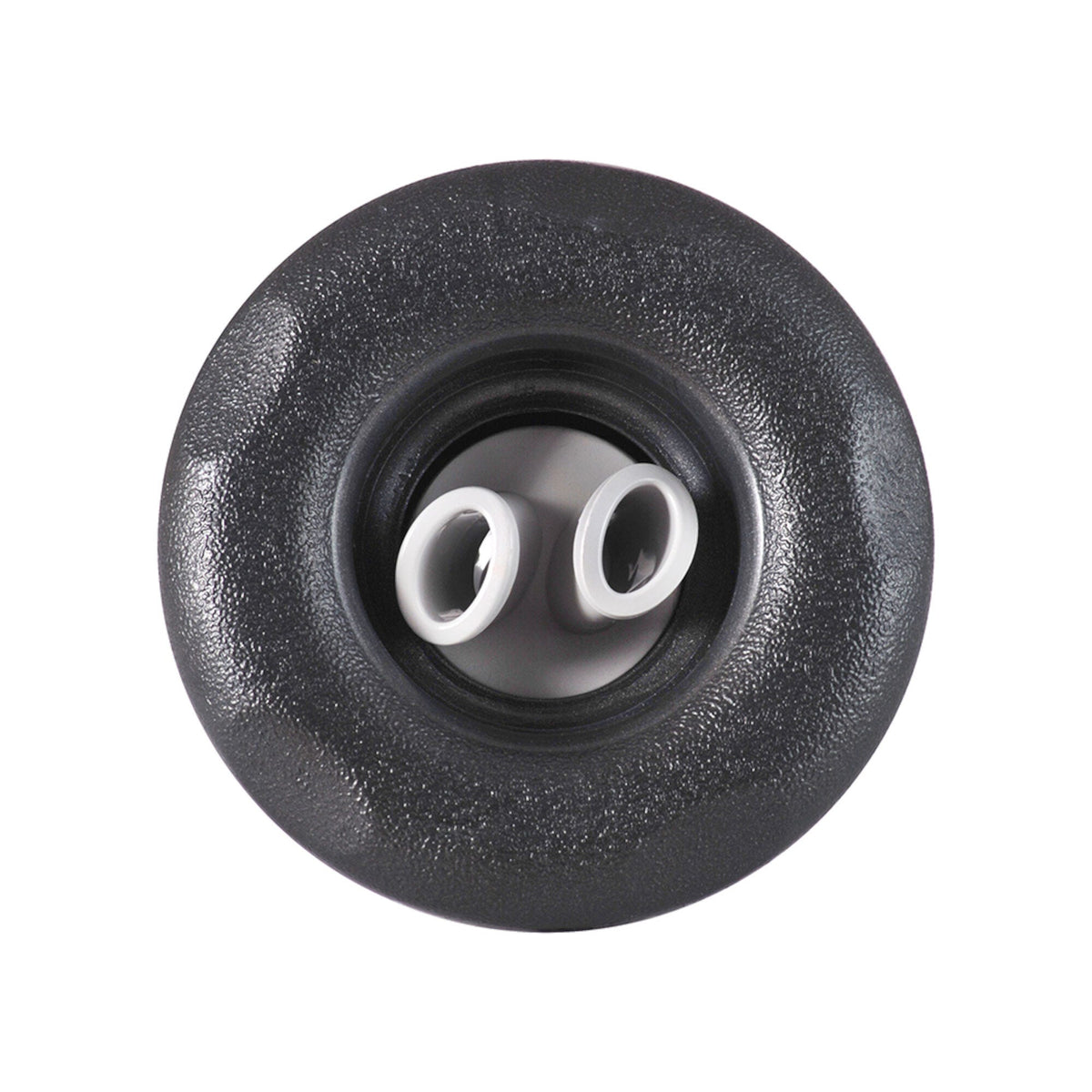 Jet Internal, Waterway Poly Storm, Dual Rotating, 4" Face, Smooth, 5-Scallop, Dark Silver/Sterling Silver : 212-8179DSG-STS