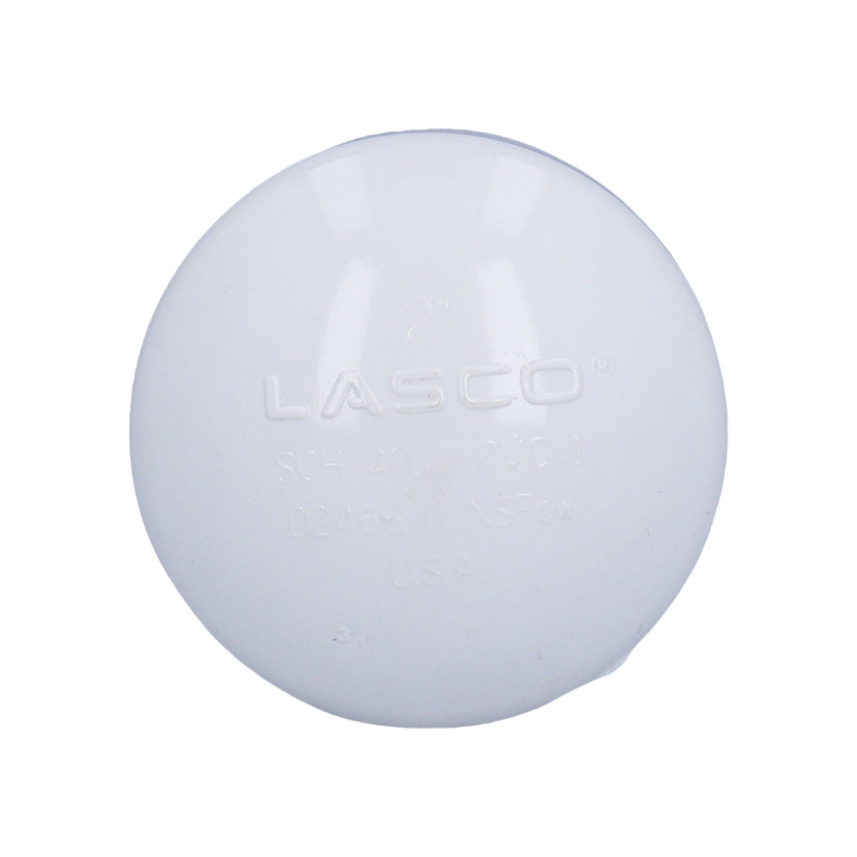 Fitting, PVC, End Cap, 2"S : 447-020