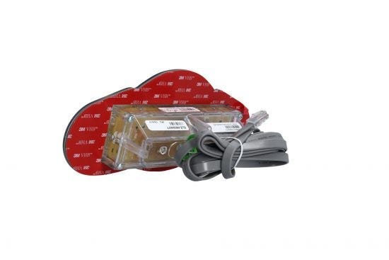 Spaside Control, Cal Spa Balboa Mini Dash 6200/6300, 4-Button, LED, Temp-Light-Jets-Option, 7' Cable : ELE09200877