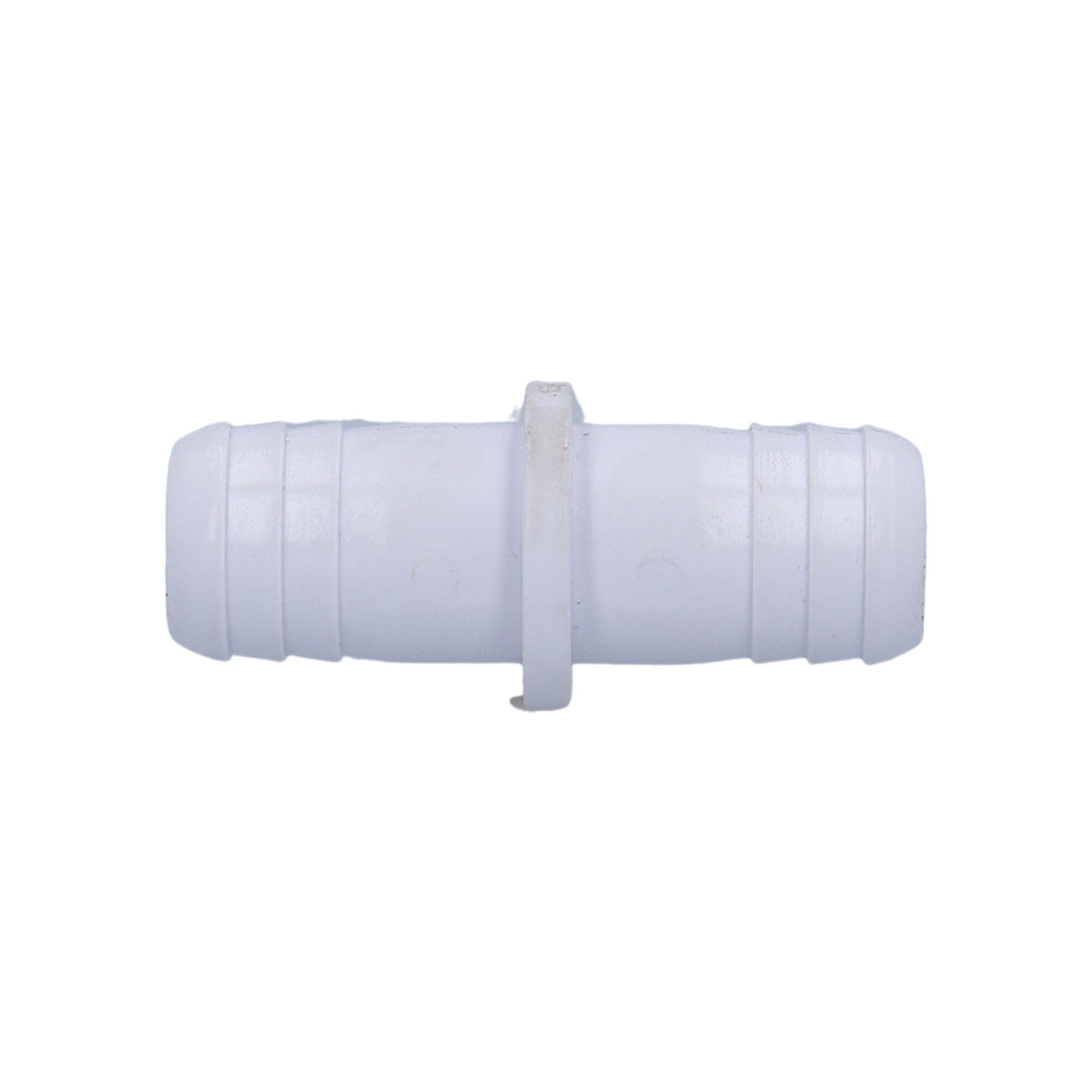 Fitting, PVC, Ribbed Barb Coupler, 3/4"RB x 3/4"RB : 21000-750