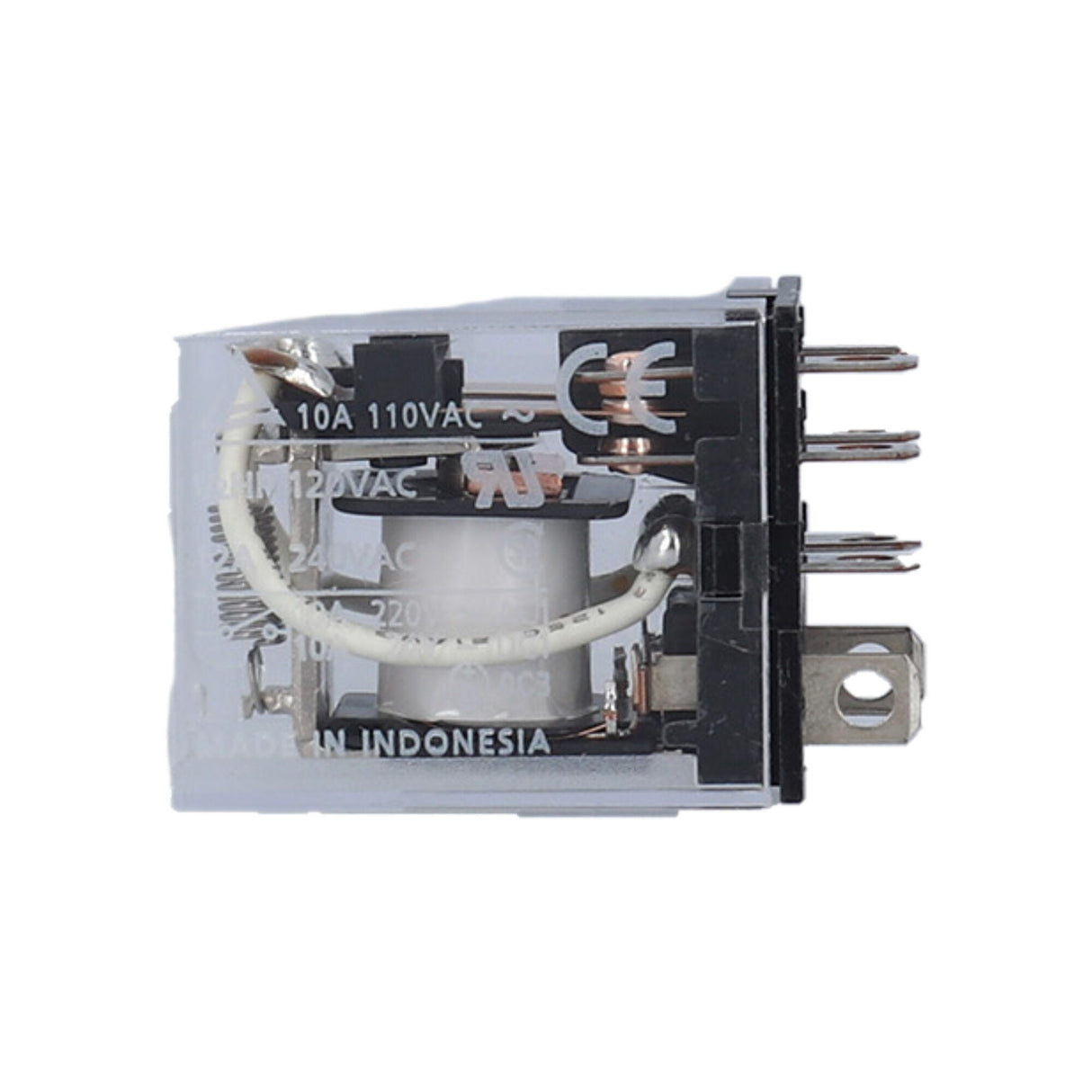 Relay, Omron, 12VAC, DPDT, 15 Amp : LY2-AC12