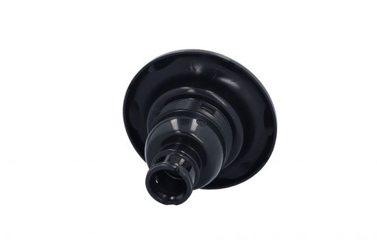 Jet Internal, Rising Dragon, Directional, 5" Face, 5-Scallop, Black : RD203-8511