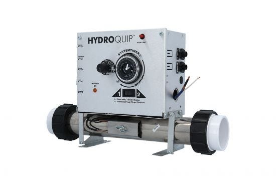 Control System, Air, HydroQuip CS7000, Conv. 1.0/4.0kW, Pump1, Blower or P2 w/ Time Clock : CS7000T-U