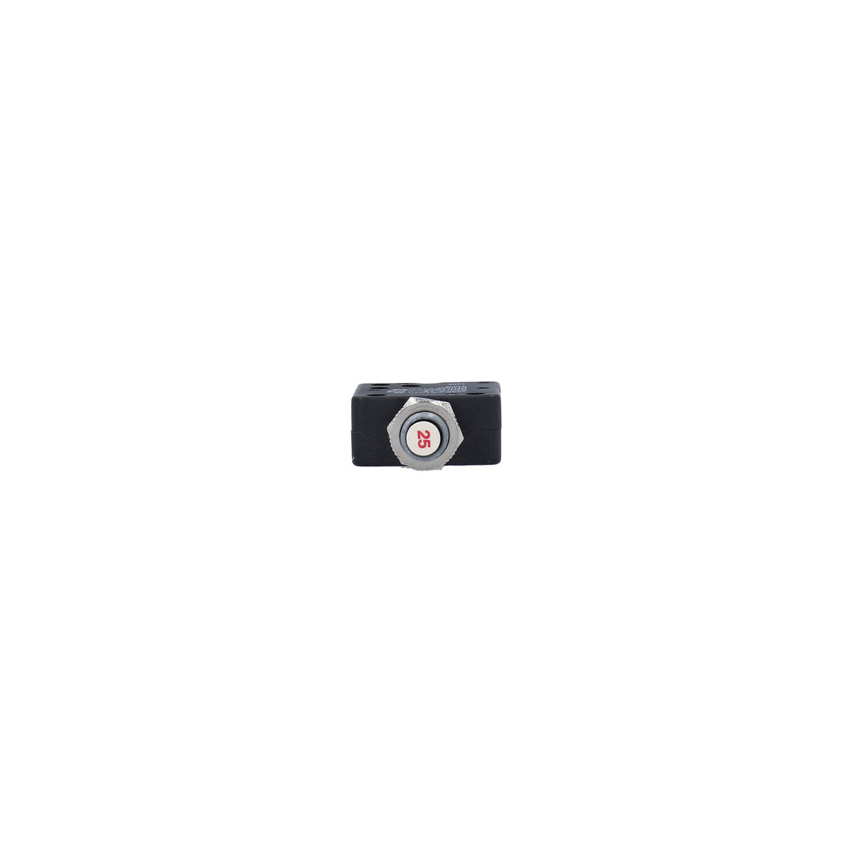Circuit Breaker, Panel Mount, 25 Amp, 7/16"Diameter : HR1-25