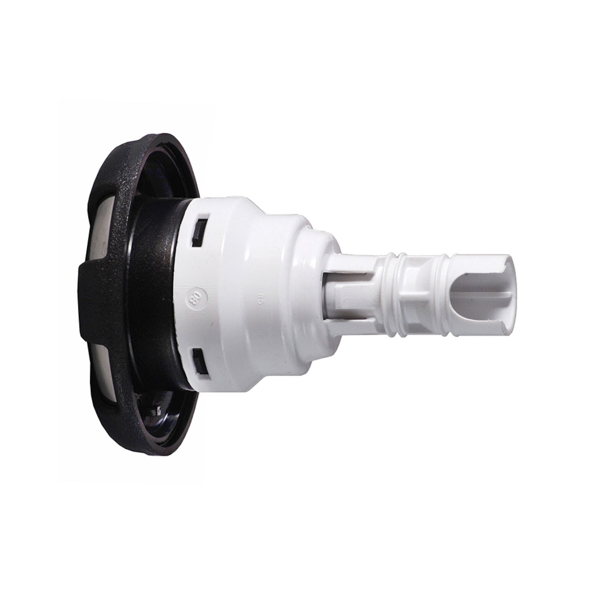 Jet Internal, Waterway Poly Storm, Rotating, 3-3/8" Face, 6-Spoke, Dark Silver/Sterling Silver : 212-8579DSGSSS