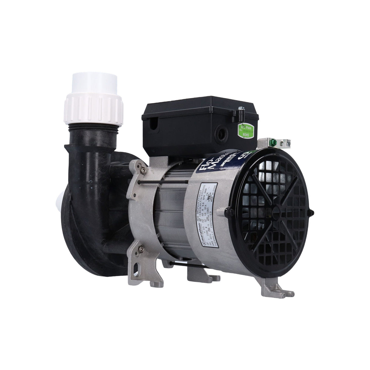 Pump, Aqua Flo FMHP, 1.0HP, 120V, 1-Speed, 1-1/2"MBT, Side Discharge, 48-Frame, 9.0 Amp : 02010000-1010