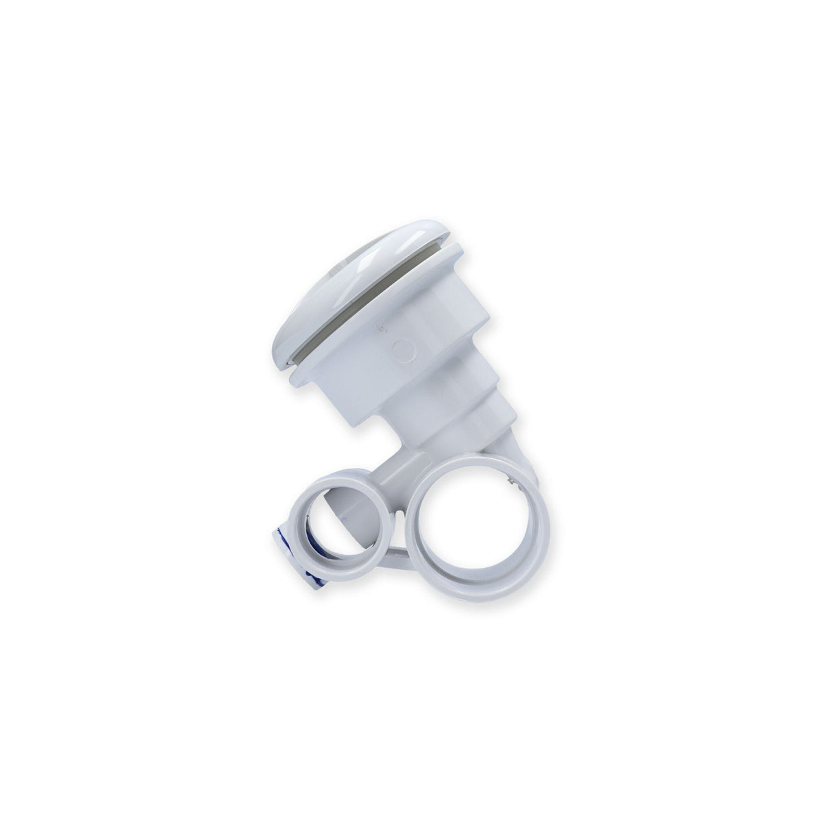Jet Assembly, HydroAir Micro'ssage, Roto, Tee Body, 1-1/2"S Water x 1"S Air, White : 16-5250