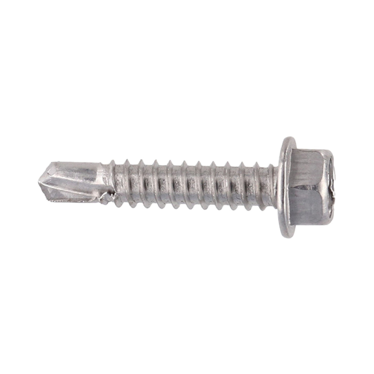 Screw, 1/4-14 x 1-1/4" Stainless, Hex head : 25N125UHW4