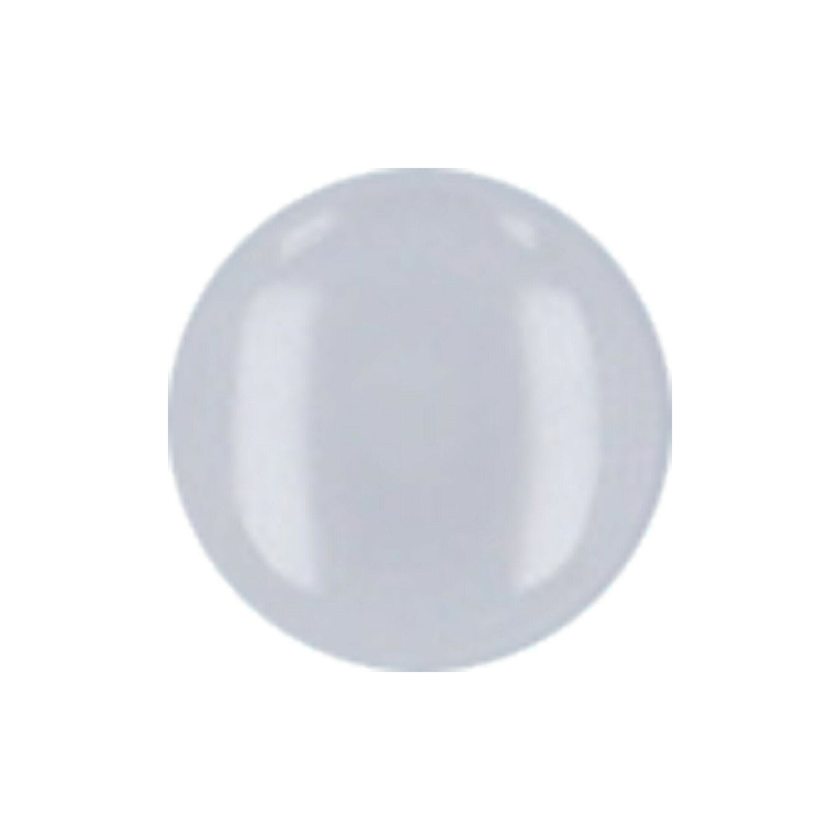Flange, Bullet Lens, LED, .600", Frosted Polycarb : 400372-W-FRST