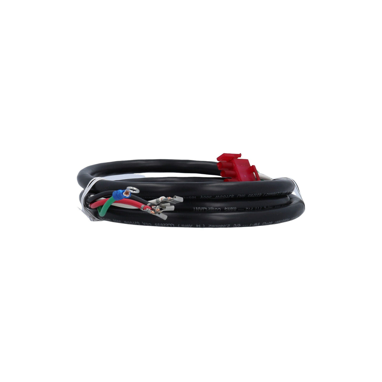 Amp Plug, Pump, 2-Speed, 14/4, 72" Cord, Red : 5-50-0198