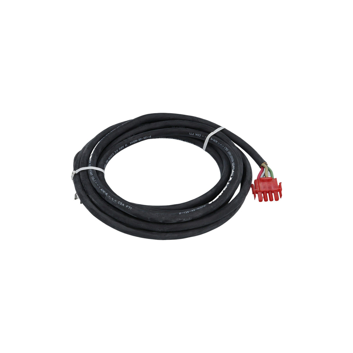 Amp Plug, Pump, 2-Speed, 4-Pin, 14/4, 14' Cord, Red : 5-50-0211
