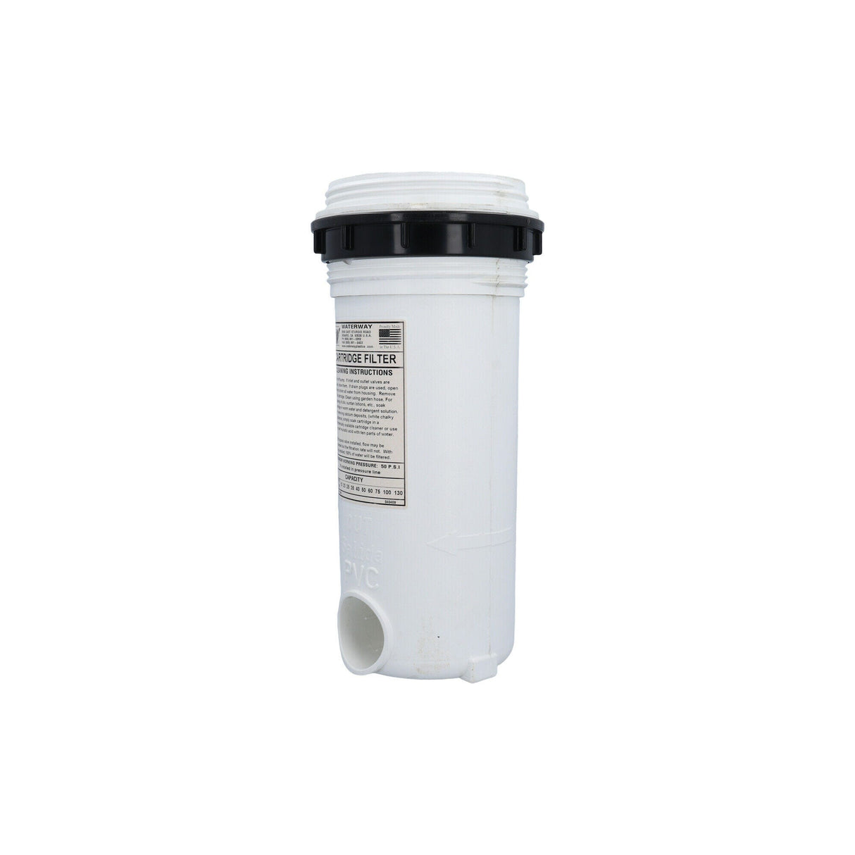 Body Assembly, Filter, Waterway Top Load, 2" w/ Plug : 550-5060